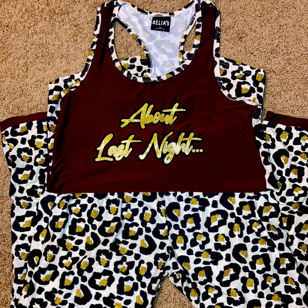 NWOT Delia’s Women’s size Medium Pajamas
